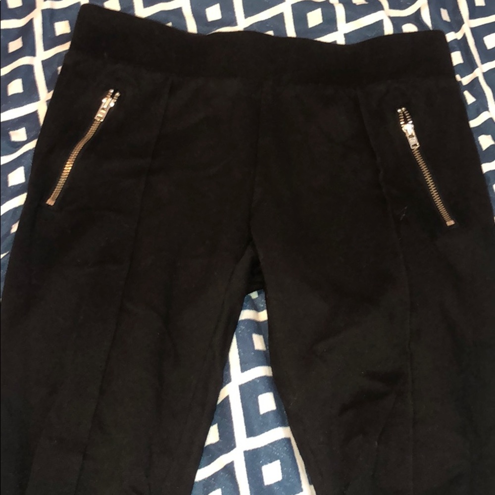 girls formal black pants